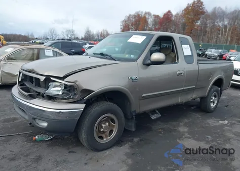 2002 Ford F-150 Lariat/Xl/Xlt from USA, damaged, VIN 1FTRX18L92NA84459